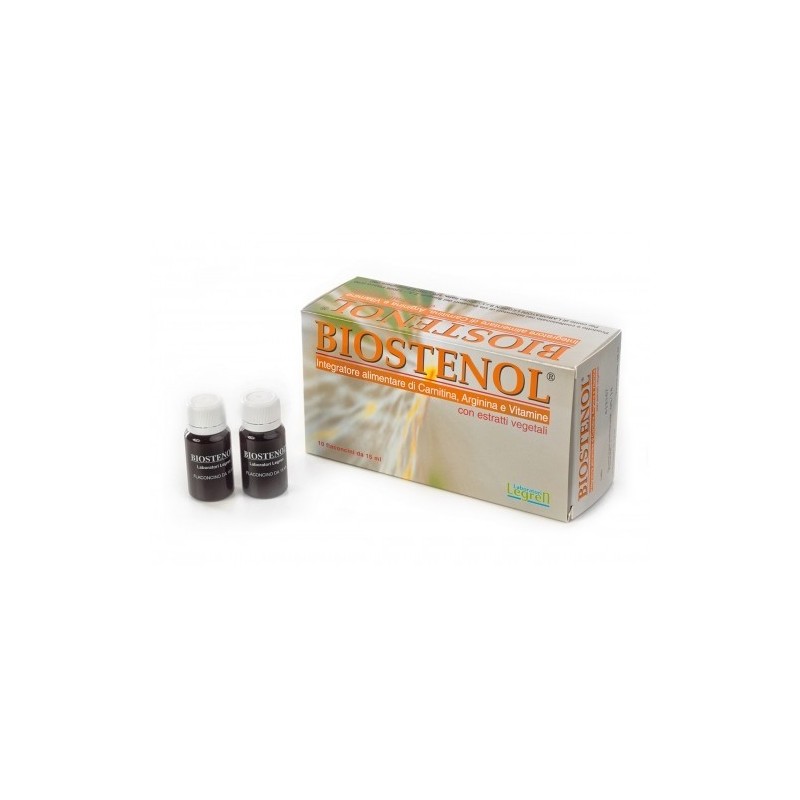 Laboratori Legren Biostenol 10 Flaconcini 15 Ml