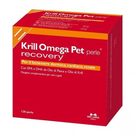 N. B. F. Lanes Krill Omega Pet Recovery Blister 120 Perle