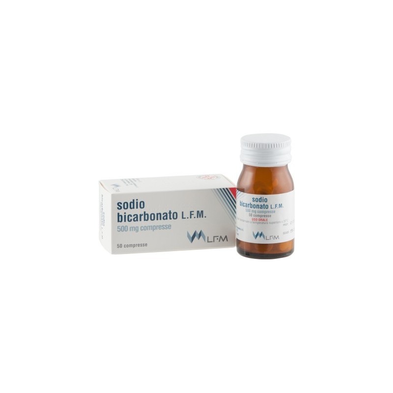 Lab. Farmacologico Milanese Sodio Bicarbonato L.f.m. 500 Mg Compresse