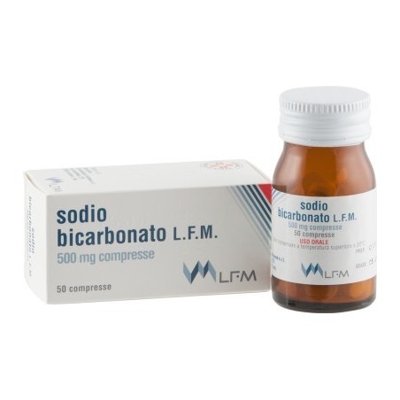 Lab. Farmacologico Milanese Sodio Bicarbonato L.f.m. 500 Mg Compresse