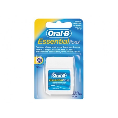 Procter & Gamble Oralb Essentialfloss Filo Interdentale Non Cerato 50 Metri