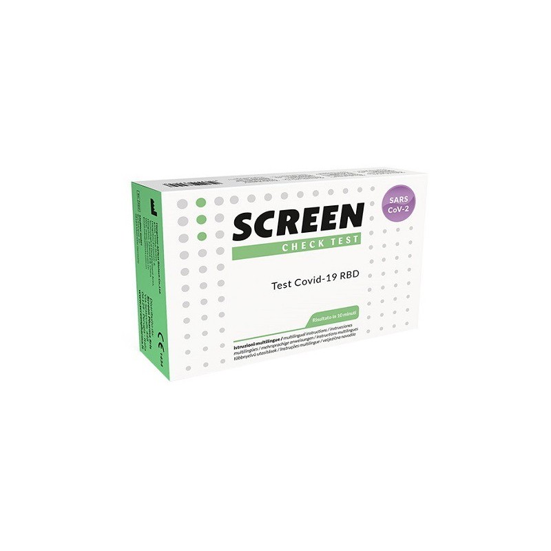 Screen Italia Test Sierologico Rapido Autodiagnostico Covid-19 Anticorpi Igg Sars-cov-2 Nel Sangue Screen