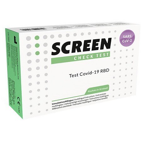 Screen Italia Test Sierologico Rapido Autodiagnostico Covid-19 Anticorpi Igg Sars-cov-2 Nel Sangue Screen