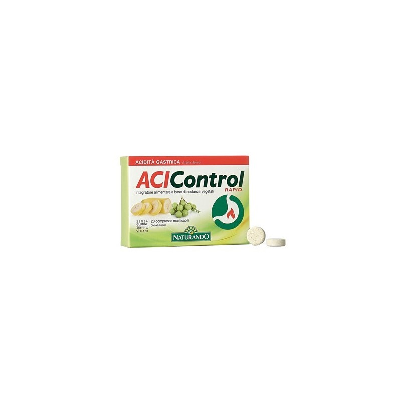 Naturando Acicontrol Rapid 20 Compresse