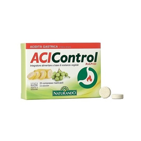 Naturando Acicontrol Rapid 20 Compresse