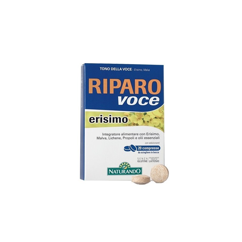 Naturando Riparo Voce Erisimo 20 Compresse