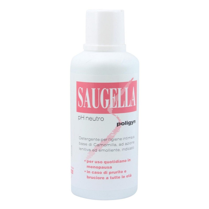 Saugella Poligyn Sapone Intimo Lenitivo ed Emolliente a PH Neutro 500 ml