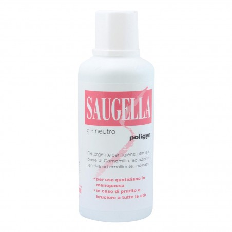 Meda Pharma Saugella Poligyn Ph Neutro Detergente Intimo Lenitivo Ed Emolliente 500 Ml