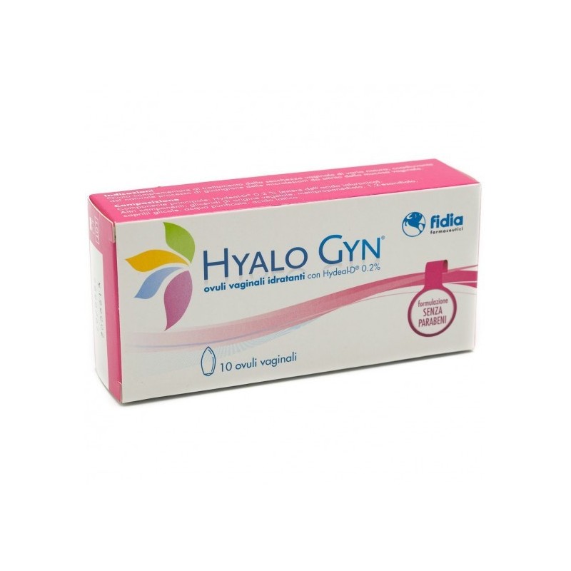 Fidia Farmaceutici Hyalo Gyn Ovuli Vaginali 10 Ovuli