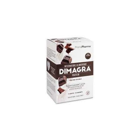 Promopharma Dimagra Protein Cioccolato 10 Buste