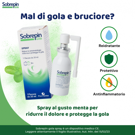 Pharmaidea Sobrepin Gola Spray 20 Ml