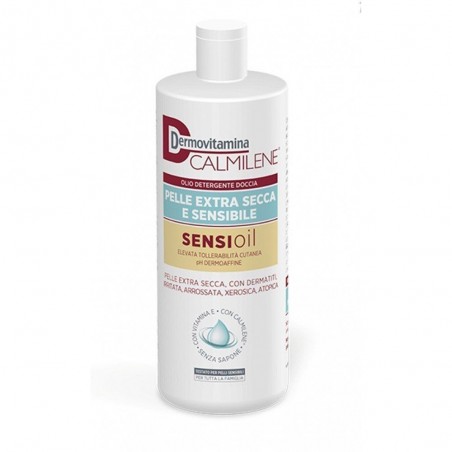 Pasquali Dermovitamina Calmilene Sensioil Detergente In Olio Senza Sapone Per Pelle Extra Secca E Sensibile 500 Ml