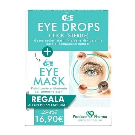 Prodeco Pharma Gse Eye Drops Click 5 Ml + Gse Eye Mask 30 Ml