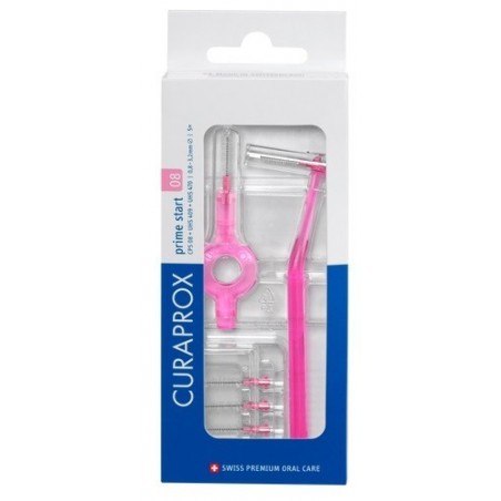 Curaden Ag Curaprox Capsule 08 Scovolino Prime Start 08 Pink 5 Pezzi