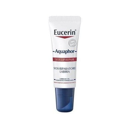 Beiersdorf Eucerin Aquaphor Sos Riparatore Labbra 10 Ml