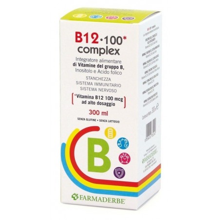 Farmaderbe B12 100 Complex 300 Ml