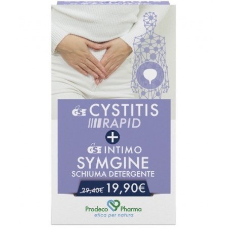 Prodeco Pharma Gse Cystitis Rapid 30 Compresse + Symgine Schiuma 100 Ml