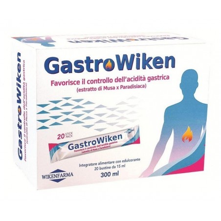 Wikenfarma Gastrowiken 20 Bustine X 15 Ml