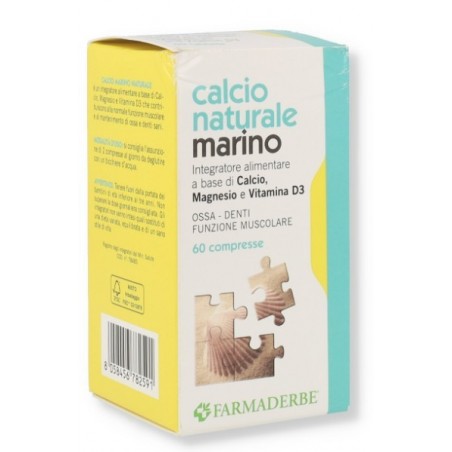 Farmaderbe Salcio Naturale Marino 60 Compresse