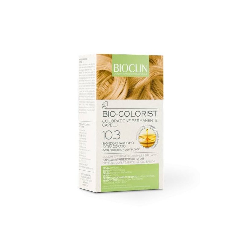 Ist. Ganassini Bioclin Bio Colorist 10,3 Biondo Chiarissimo Extra Dorato