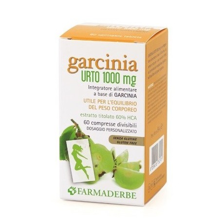 Farmaderbe Garcinia Urto 1000mg 60 Compresse