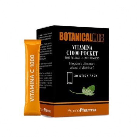 Promopharma Vitamina C1000 Pocket Botanical Mix 30 Stick