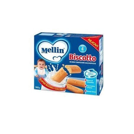 Danone Nutricia Soc. Ben. Mellin Biscotto 360 G 12 Pezzi