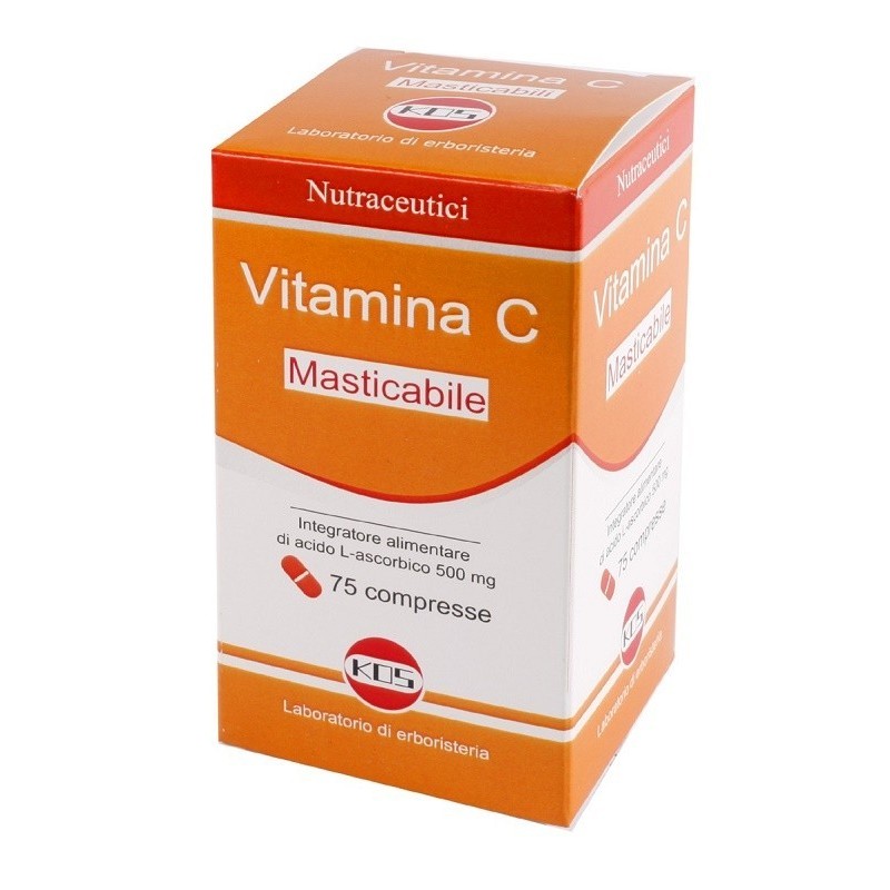 Kos Vitamina C Masticabile 75 Compresse