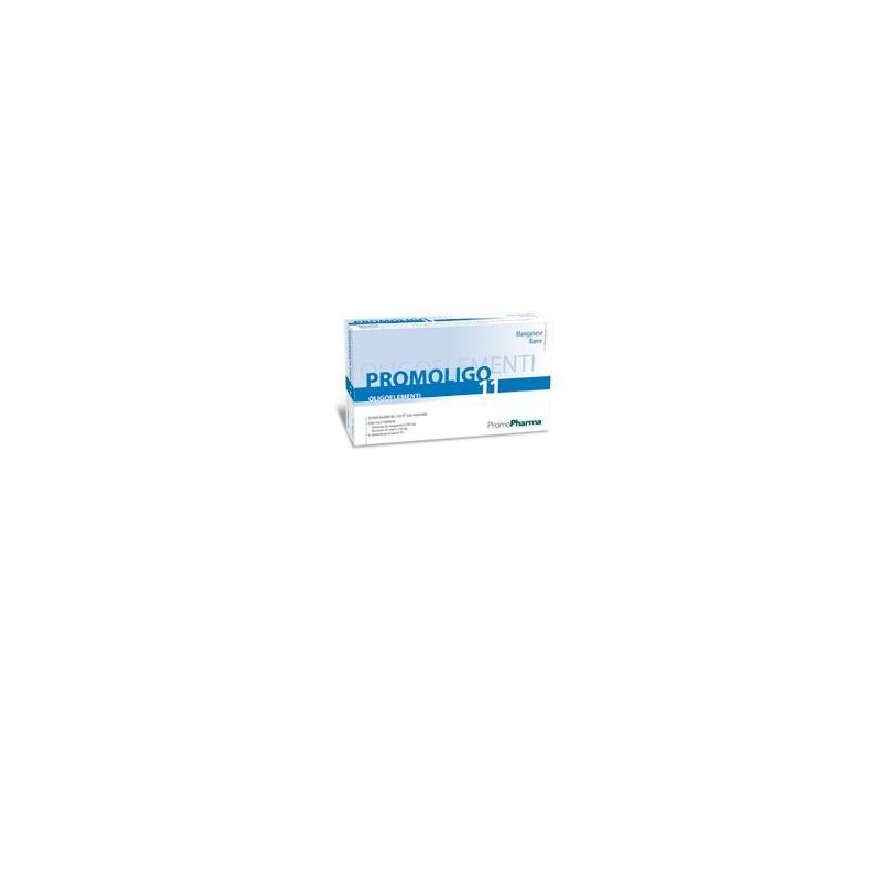 Promopharma Promoligo 11 Manganese/rame 20 Fiale 2 Ml