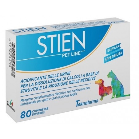 Teknofarma Stien Pet Line Gatti/cani Piccola Taglia 80 Compresse Divisibili