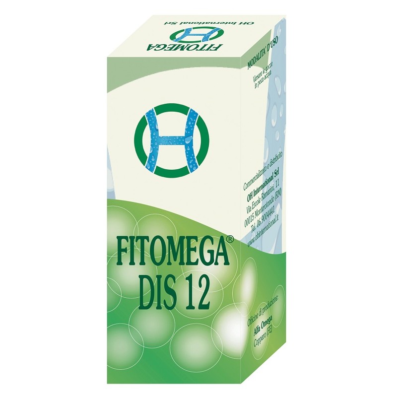 Oh International Fitomega Dis 12 Gocce 50 Ml