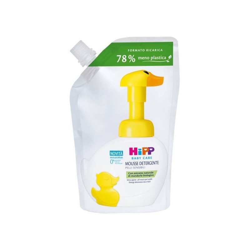 Hipp Italia Hipp Baby Care Ricarica Mousse Detergente Paperella Fun 250 Ml