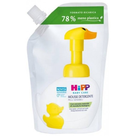 Hipp Italia Hipp Baby Care Ricarica Mousse Detergente Paperella Fun 250 Ml