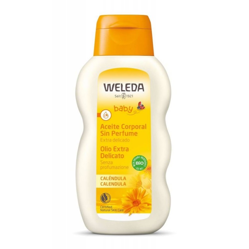 Weleda Italia Baby Olio Extra Delicato Calendula 200 Ml