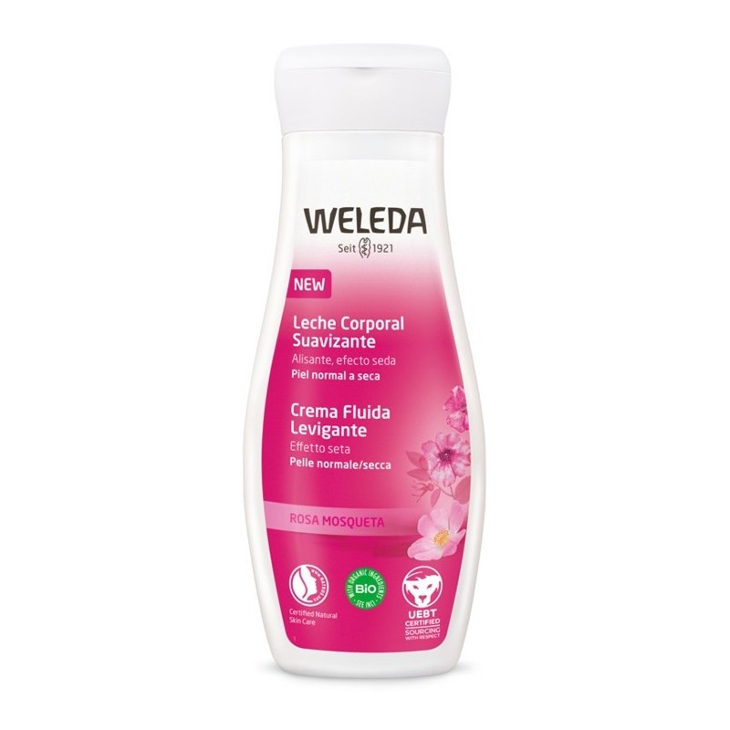 Weleda Italia Crema Fluida Levigante Rosa Mosqueta 200 Ml