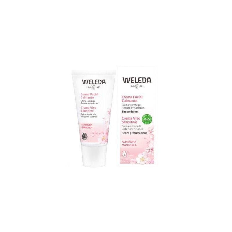 Weleda Italia Crema Viso Sensitive Mandorla 30 Ml