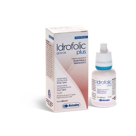 Biotrading Unipersonale Idrofolic Plus Gocce 15 Ml