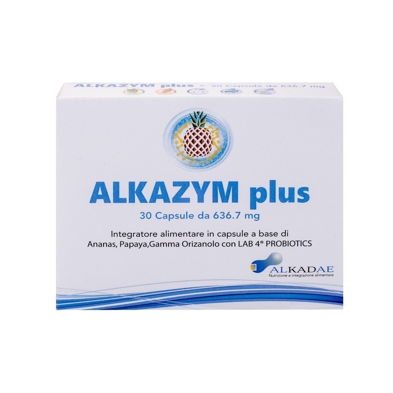 Alkadae Di Rebecchini L. Alkazym Plus 30 Capsule