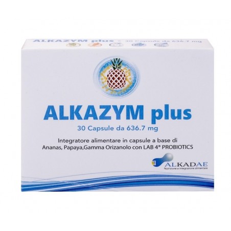 Alkadae Di Rebecchini L. Alkazym Plus 30 Capsule