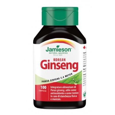 Biovita Jamieson Korean Ginseng 100 Compresse