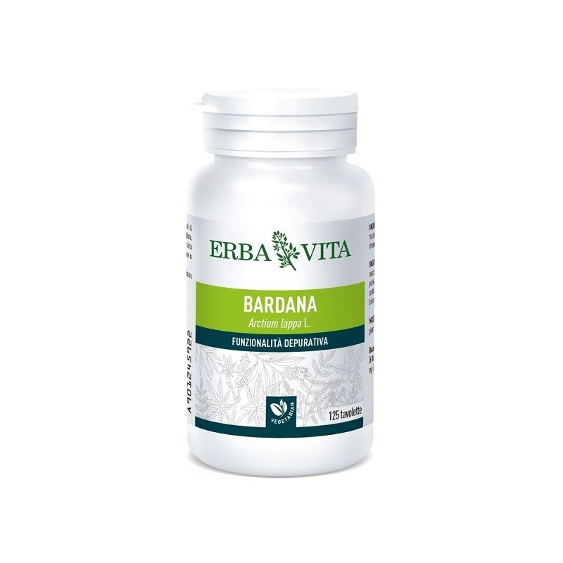 Erba Vita Group Bardana 125 Tavolette 400 Mg