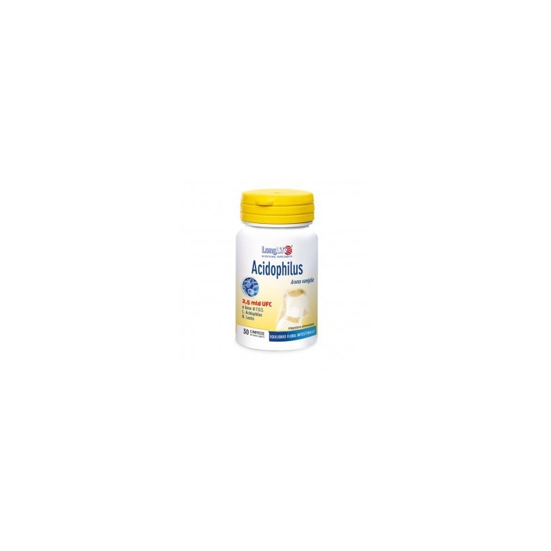 Longlife Acidophilus 30 Compresse Masticabili