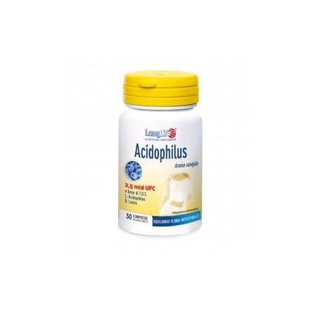 Longlife Acidophilus 30 Compresse Masticabili