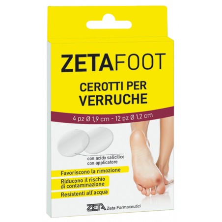 Zeta Farmaceutici Zetafoot Cerotto Verruche Assortito 16 Pezzi