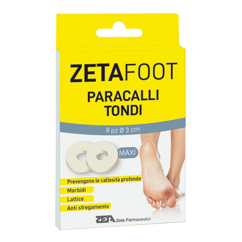 Zeta Farmaceutici Zetafoot Paracallo Grande Tondo Lattice 8 Pezzi