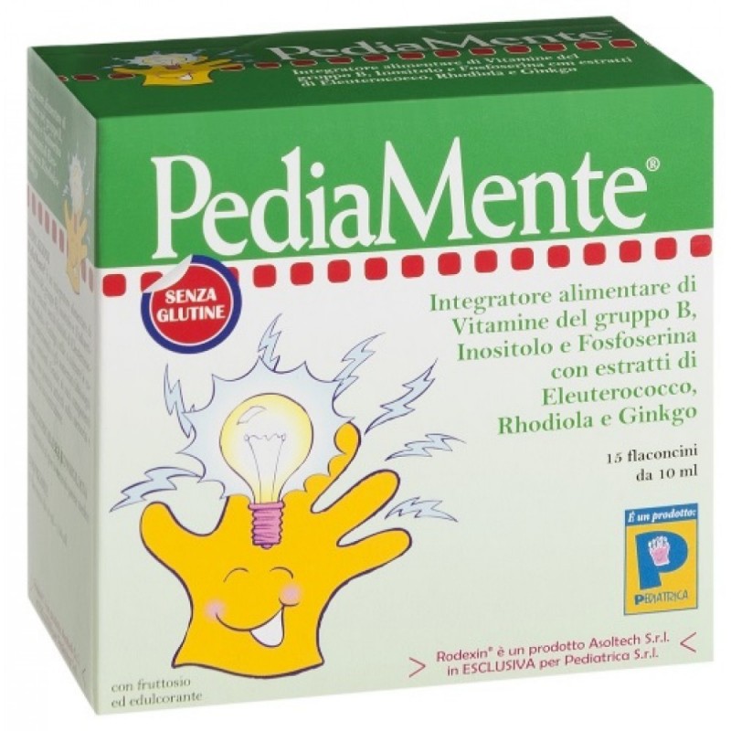 Pediatrica Pediamente 15 Flaconcini 10 Ml