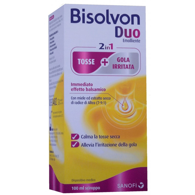 Opella Healthcare Italy Bisolvon Duo Sciroppo Emolliente 100 Ml