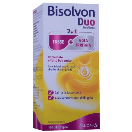 Opella Healthcare Italy Bisolvon Duo Sciroppo Emolliente 100 Ml