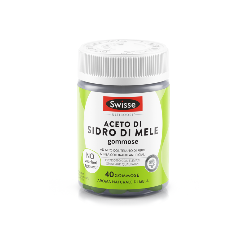 Health And Happiness It. Swisse Aceto Di Sidro Di Mele 40 Pastiglie Gommose