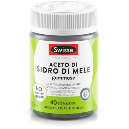 Health And Happiness It. Swisse Aceto Di Sidro Di Mele 40 Pastiglie Gommose